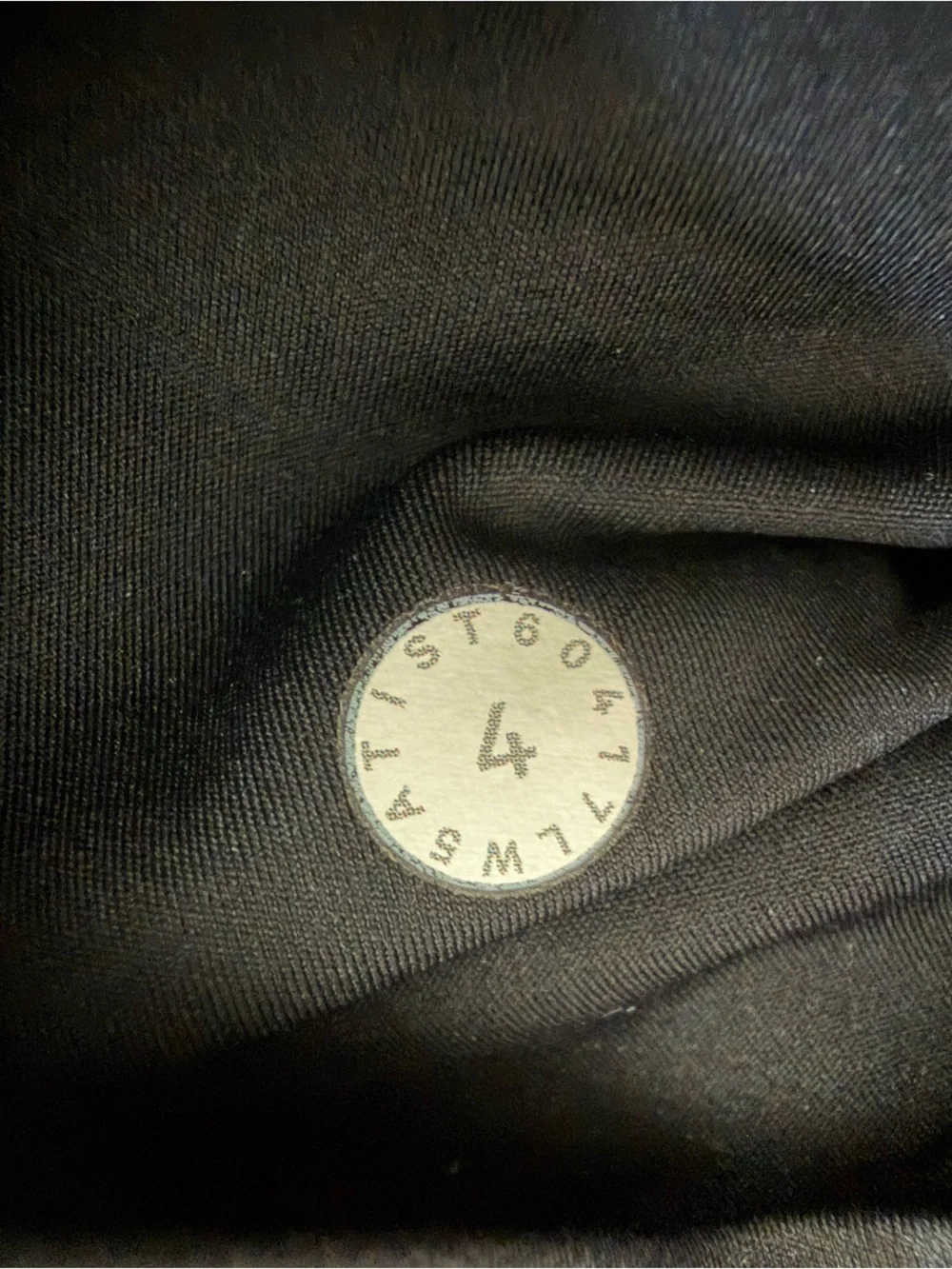 Lululemon Black Leggings with Polka-dots and Side Pockets